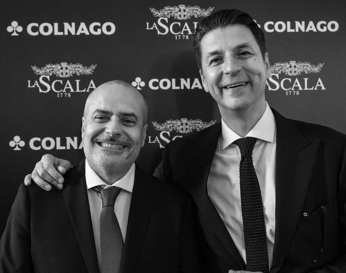Manolo Bertocchi, Head of Strategy and Marketing, e Nicola Rosin, CEO di Colnago